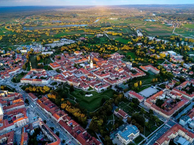 Zvijezda, de stervormige vestingstad van Karlovac