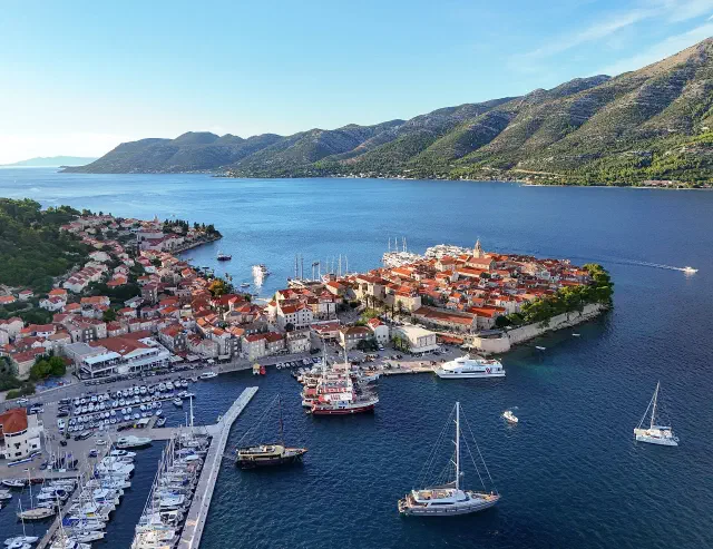 Header afbeelding van Korčula in Kroatië