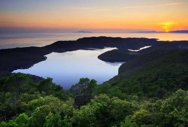 Header afbeelding van Mljet in Kroatië