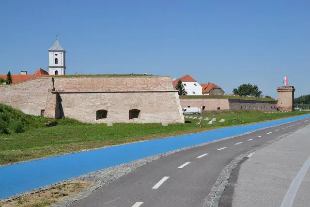 De barokke vesting Tvrda in Osijek