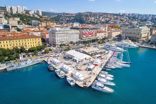 Header afbeelding van Rijeka in Kroatië Header afbeelding van Rijeka in Kroatië