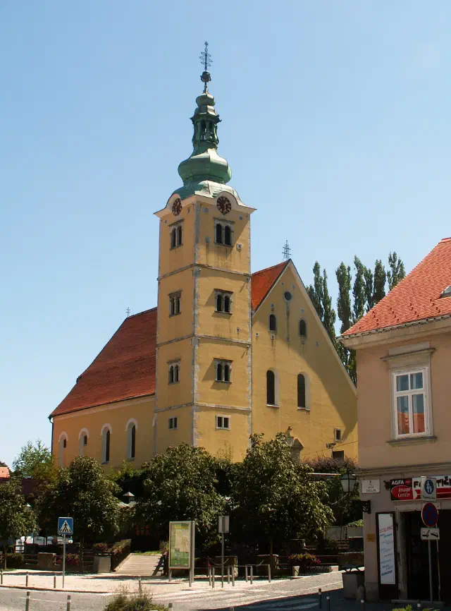 De Sint-Anastasiakerk in Samobor