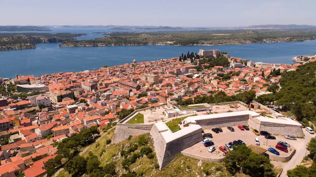 Header afbeelding van Šibenik in Kroatië Header afbeelding van Šibenik in Kroatië