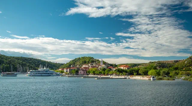 Header afbeelding van Skradin in Kroatië Header afbeelding van Skradin in Kroatië