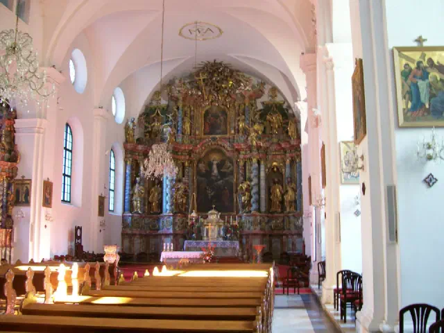 De barokke kathedraal van Varaždin