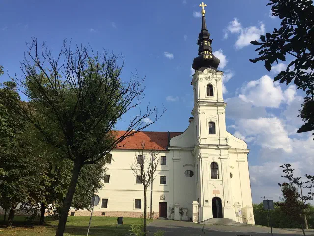 Het franciscanenklooster in Vukovar
